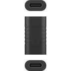 Goobay usb-c > usb-c adapter (zwart)