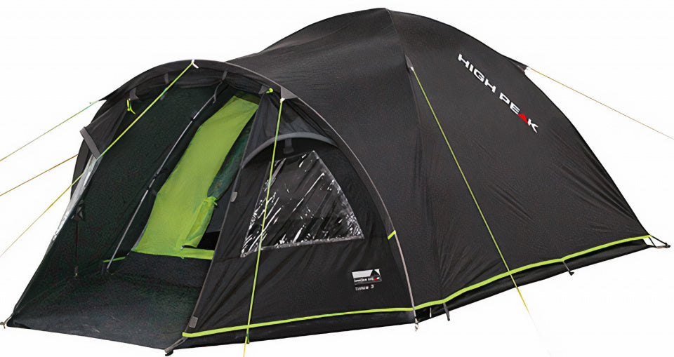 koepeltent Talos 4-persoons 330 x 240 x 130 cm zwart