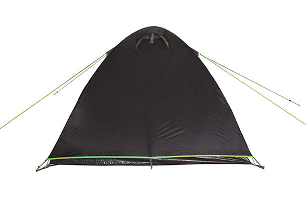 koepeltent Talos 4-persoons 330 x 240 x 130 cm zwart