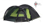 High peak Familietent Meso 4-persoons 360 x 240 x 130 cm zwart