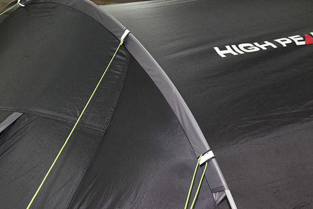 High peak Familietent Tauris 6.0 6-persoons 620 cm donkergrijs