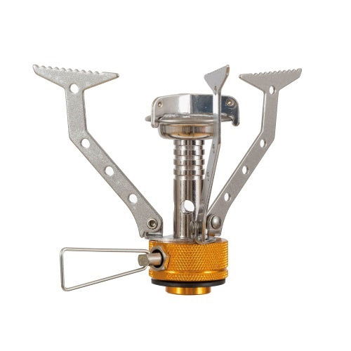 Highlander HPX 100 Kooktoestel Gas 11,5 cm Staal Zilver koper