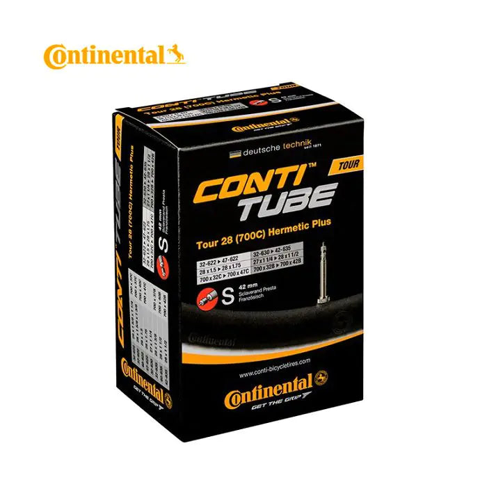 Continental binnenband tour hermetic plus 28" 37/50-559 fv 42mm