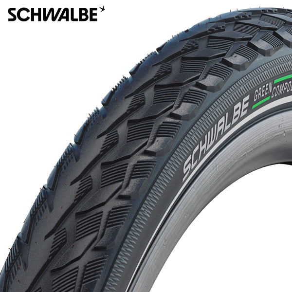 Schwalbe buitenband delta cruiser plus 28x 1.75 47-622 pg zwart - 200736