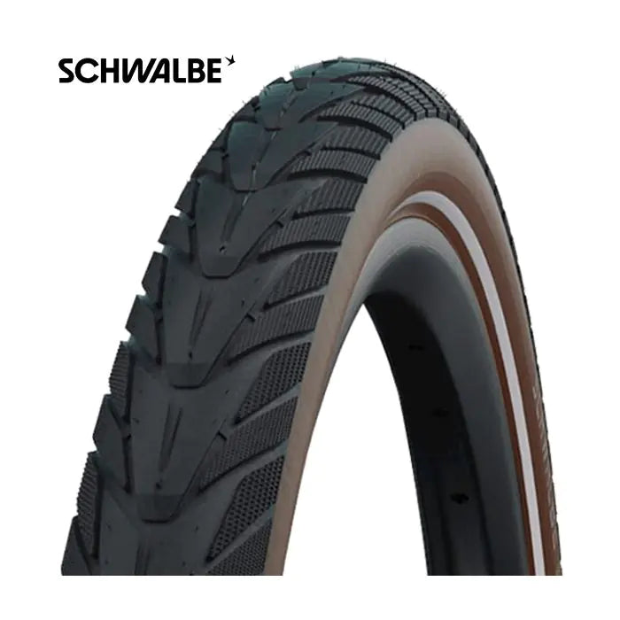 Schwalbe Benelux B.V. Schwalbe draadband energizer plus perf 47-622 +r zwart/brn