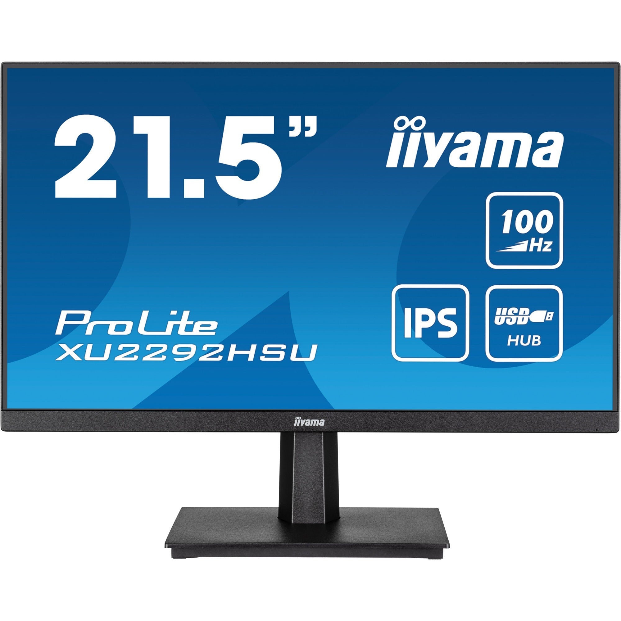 Iiyama prolite xu2292hsu-b6 21.5 monitor (zwart, hdmi, displayport, 4x usb-a)