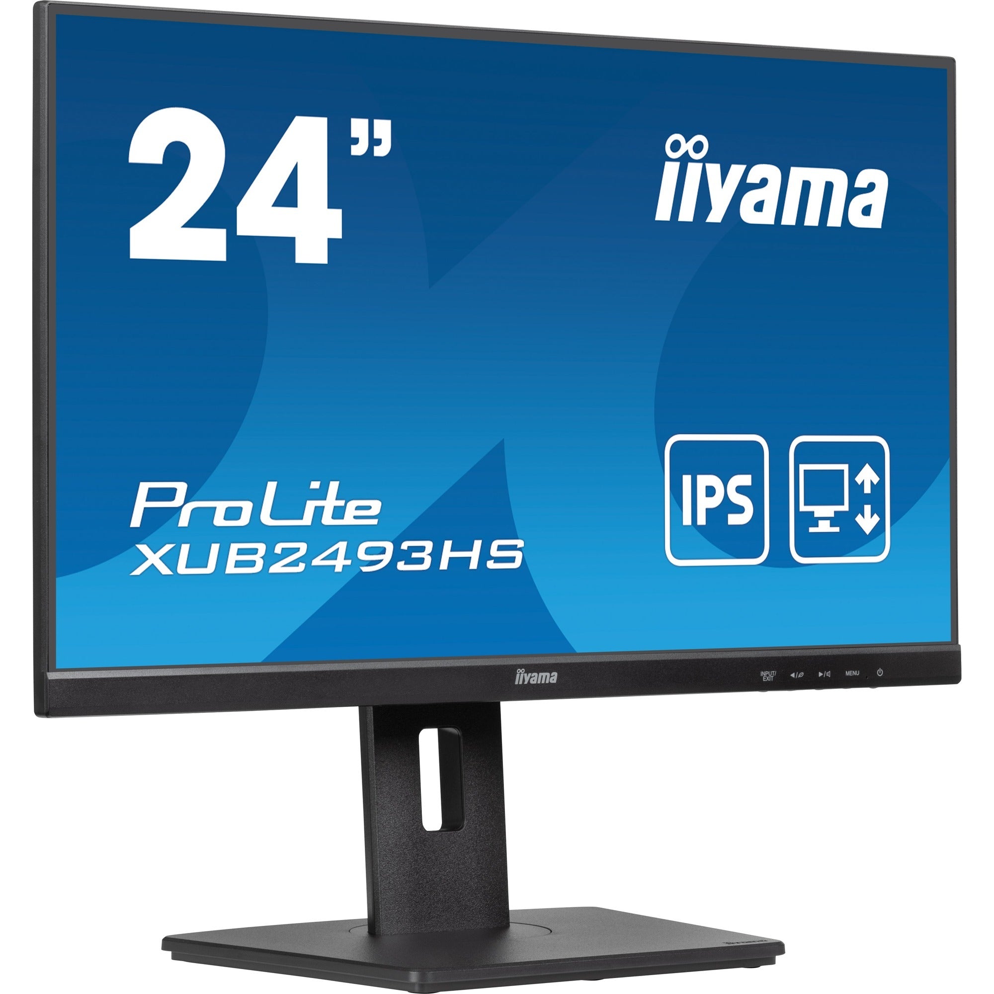 Iiyama prolite xub2493hs-b6 23.8 monitor (zwart, hdmi, displayport)