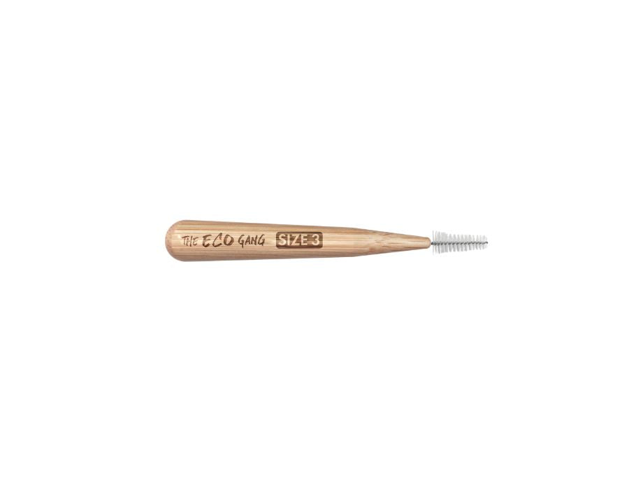 The eco gang interdentale borstel - bamboe - size 3 - 0,5mm - 6st.