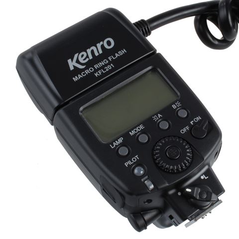 Kenro ttl macro ringflitser kfl201c voor canon