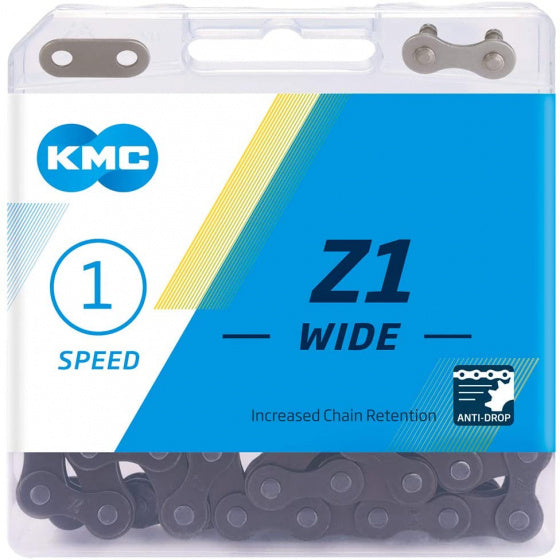 KMC Z1X EPT 1 2x1 8Ketting - Bruin - Single speed - 112 schakels