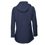 Life line Kya softshell parka dames donkerblauw maat XL