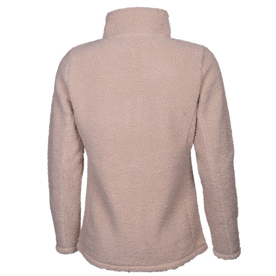 Life line Lorne Sherpa Fleecejas dames beige maat S