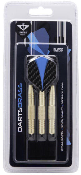 Longfield darts brass 22 gram in etui