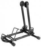 m-wave fietsstandaard 20-29 inch opvouwbaar zwart
