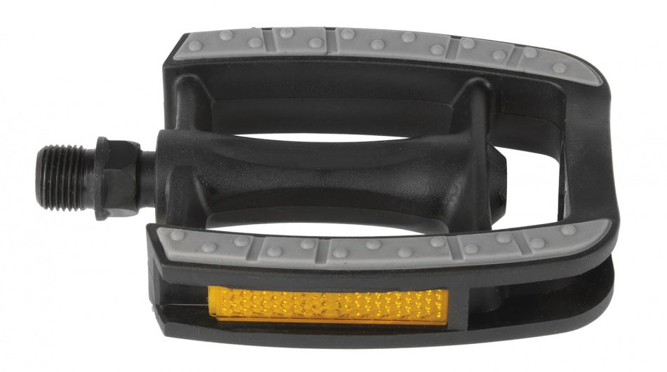 M-wave pedaalset anti-slip kunststof - zwart