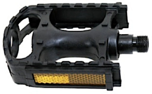 Platformpedaal MTB Reflector 9 16 Inch zwart per set