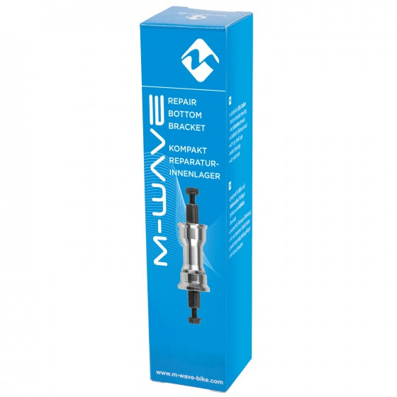 M-Wave Vervangende trapas JIS 113 mm zilver