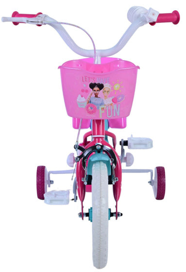 Kinderfiets Meisjes 12 inch Roze