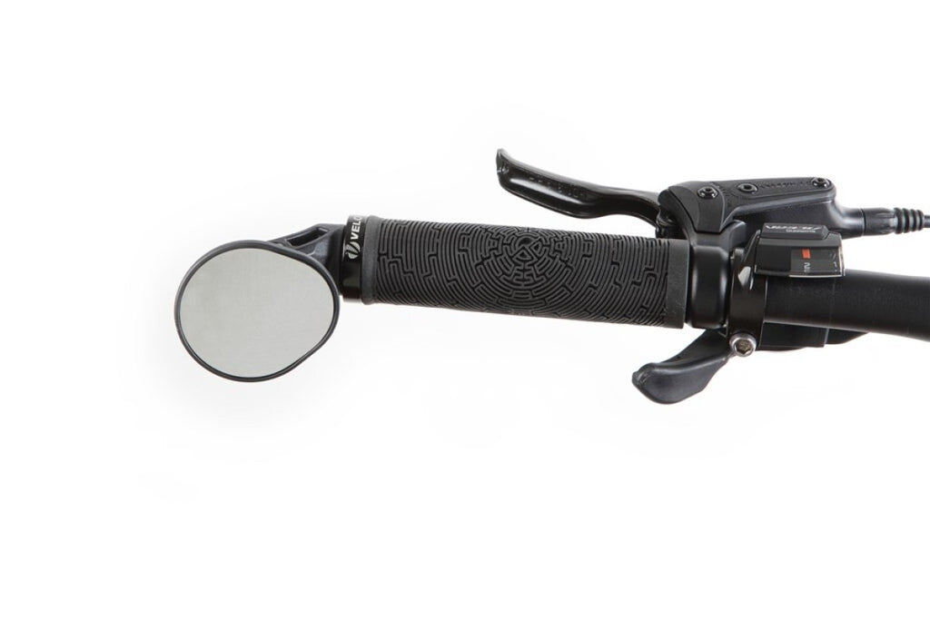 Mirage Spiegel met plug minor bar-end links/rechts zwart