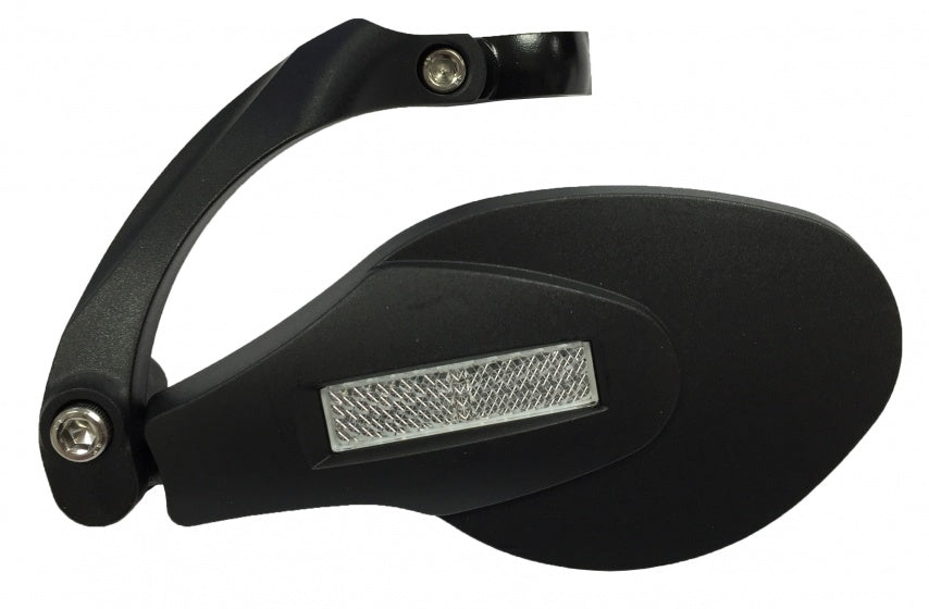 Mirage Stuurspiegel links 9 cm zwart