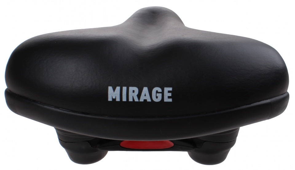 Zadel Mirage Soft Elastomeer Zwart