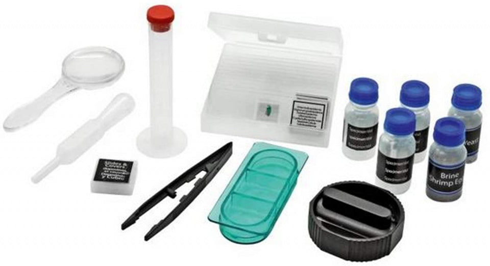 National geographic Telescoopen microscoopset aluminium zwart/geel
