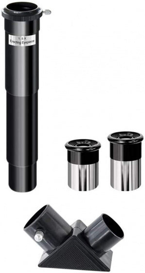 National geographic Telescoopen microscoopset aluminium zwart/geel