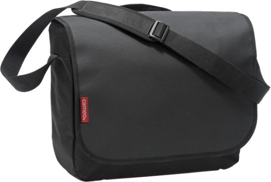 New Looxs Messenger Cameo schoudertas - zwart, polyester, klittenband, 12L, 38x29x11cm, waterafstotend