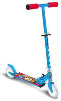Nickelodeon 2-wiel Kinderstep Opvouwbaar Voetrem Blauw