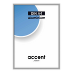 Nielsen design nielsen fotolijst 52124 accent mat zilver 21x29,7 cm