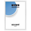 Nielsen design nielsen fotolijst 53239 accent glanzend wit 13x18 cm
