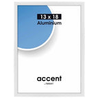 Nielsen design nielsen fotolijst 53239 accent glanzend wit 13x18 cm