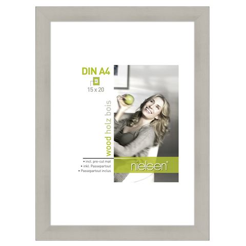 Nielsen design nielsen fotolijst 8988050 apollon zilver 21x29,7 cm