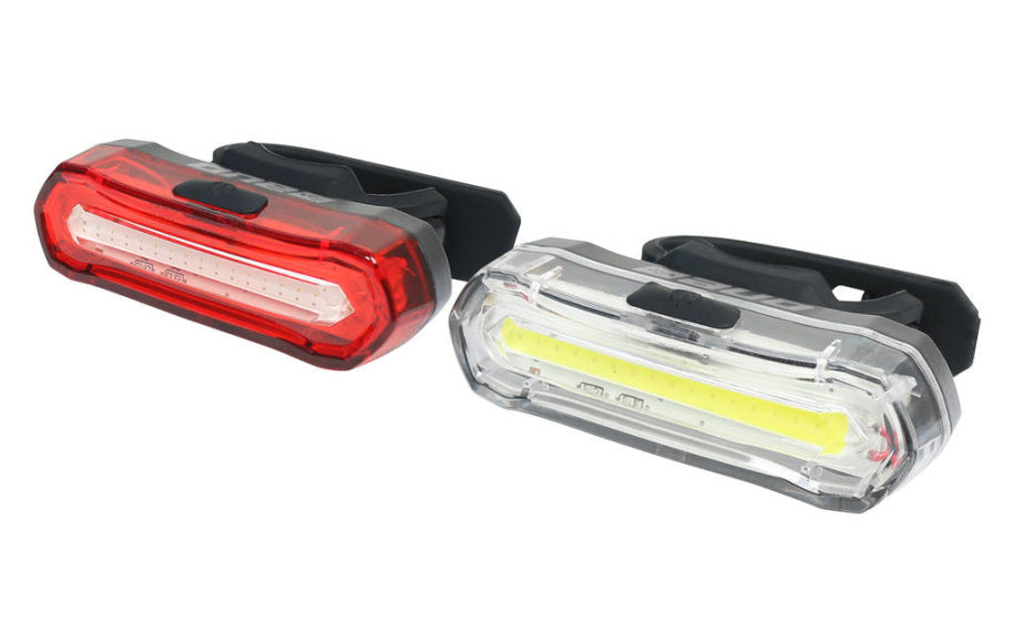 One verlichtingsset 30 usb oplaadbaar zwart