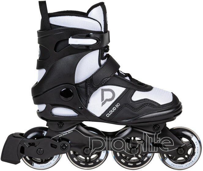Playlife cloud fitness inline skates 82a zwart wit maat 40