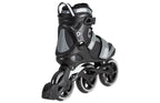 Playlife gt 110 fitness inlineskates zwart grijs maat 37