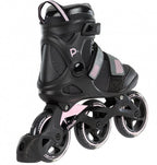 Playlife fitness gt 110 inline skates 80a zwart roze maat 41