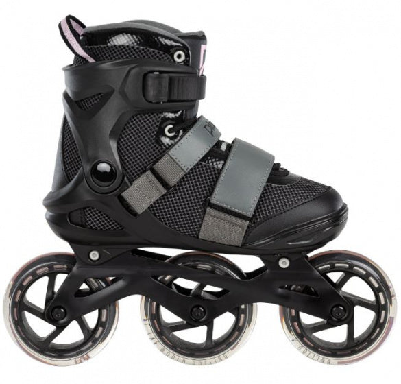 Playlife Fitness GT 110 inline skates 80A zwart roze maat 43