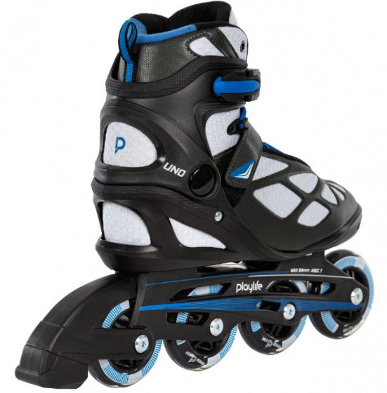 Playlife Inline skates Black 80 softboot 82A zwart maat 41