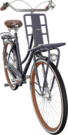 Popal Daily Dutch Prestige 28 Inch 47 cm Dames 3V Terugtraprem Petrolblauw