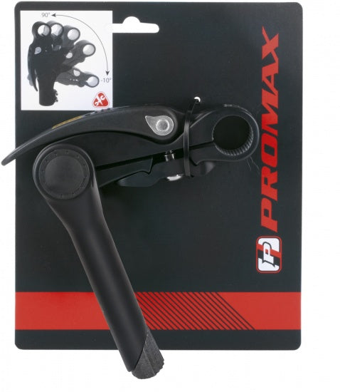 Pro Stuurpen 25.4mm handmatig verstelbaar zwart 180mm op kaart
