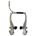 promax v-brake set voor en achter aluminium zilver