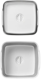 Proplus Afwasteil opvouwbaar 30 x 30 x 20 cm grijs wit