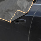 Proplus Raamafdekking 298 x 94 cm met magneten grijs zwart