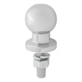 Proplus trekhaakkogel 50 mm recht staal m16 x 55 mm zilver