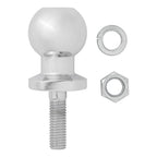 Proplus trekhaakkogel 50 mm recht staal m16 x 55 mm zilver