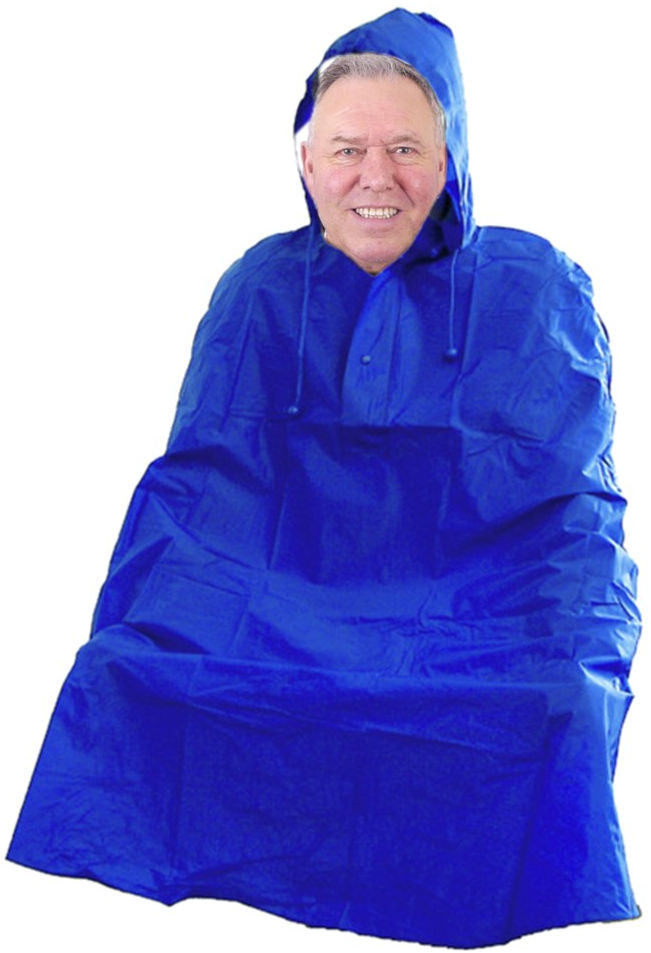 Puch regenponcho groot volwassen - geel