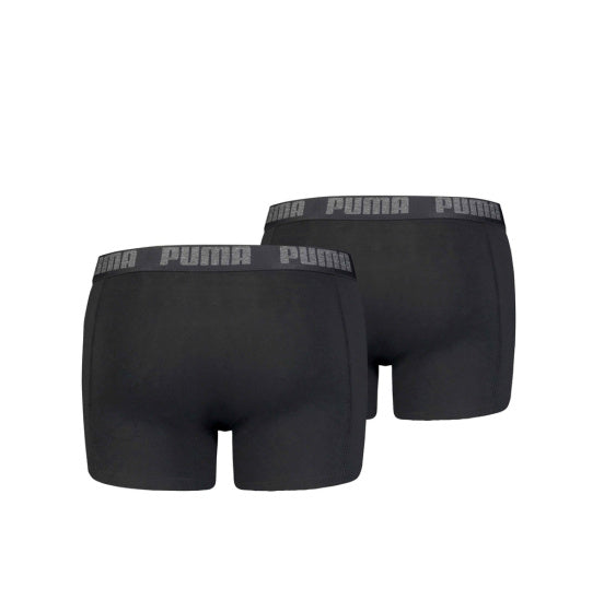 Puma Basic Boxershort Heren (Pack of 2) Zwart maat M