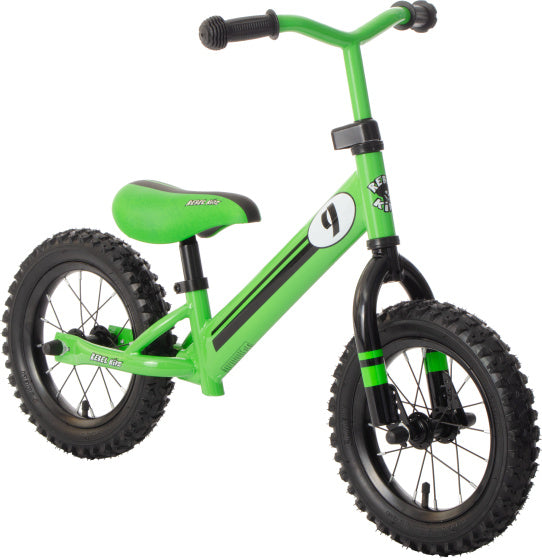 rebel race loopfiets 12.5 inch junior groen