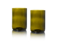 Rebottled Rebottled Glazen 2-pack Olive